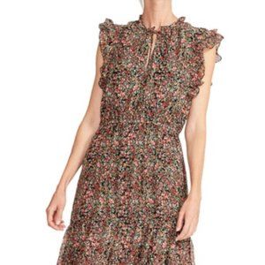 BB Dakota by Steve Madden Ladies Sleeveless Printed Chiffon Dress